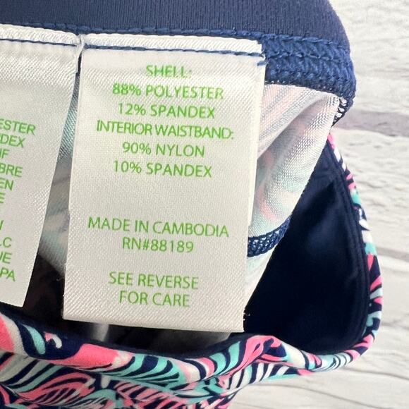 Lilly‎ Pulitzer Women's XS Luxletic Resortwear Neptunes Net Weekender Leggings - Picture 6 of 10